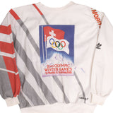 Vintage Adidas Saint Moritz Olympic Winter Games Feb 19 1928 Squaw Valley '60 Size Large