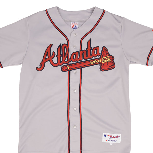 Vintage Mlb Atlanta Braves Chipper Jones #25 Majestic Jersey Size 44
