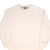 Vintage Tommy Hilfiger Cream Crewneck Sweatshirt 2000S Size XL