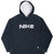 Vintage Nike Spellout Black Hoodie Sweatshirt 2000S Size 2XL