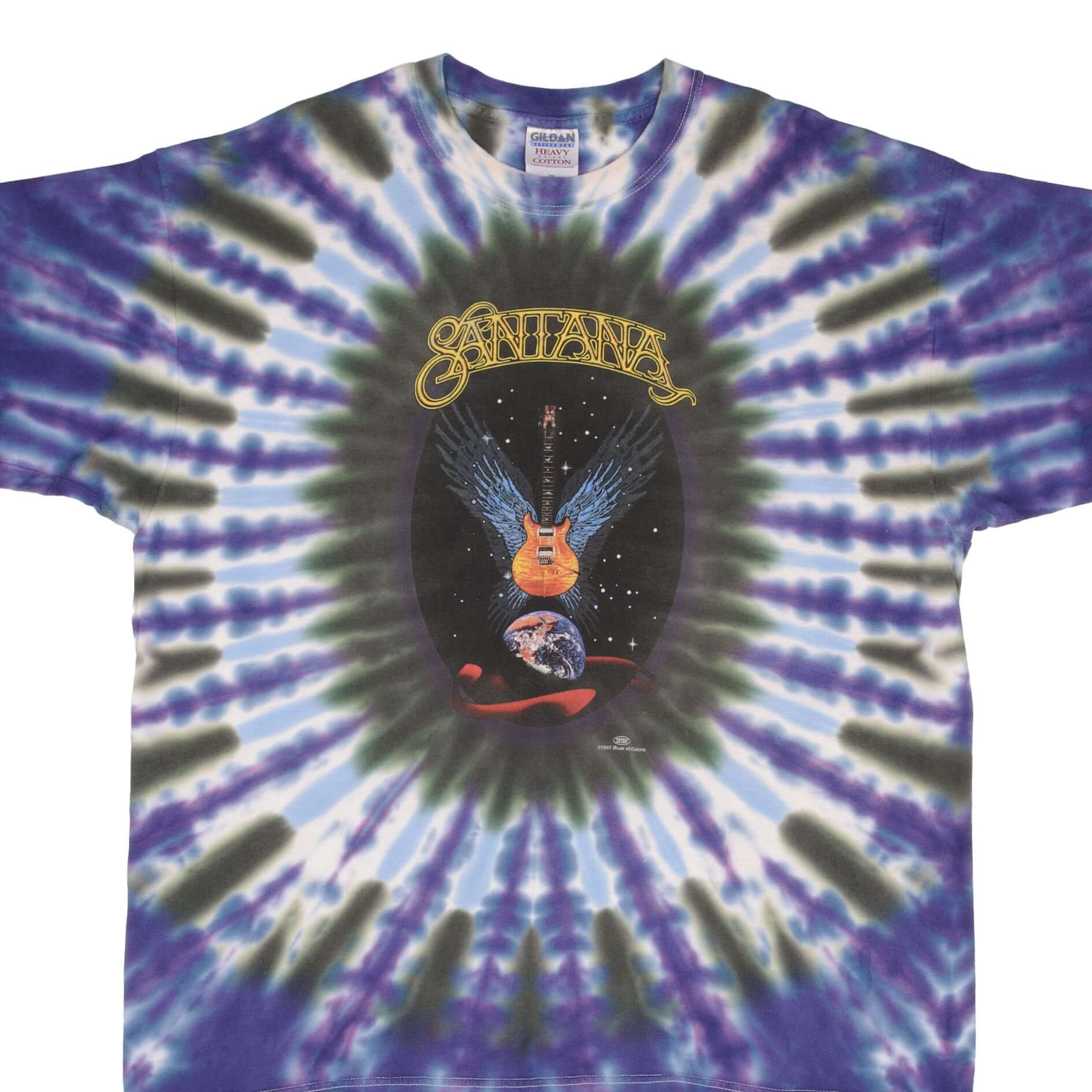 santana tie dye shirt