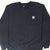 Vintage Carhartt Black Pocket Crewneck Sweatshirt 1990S Size Large