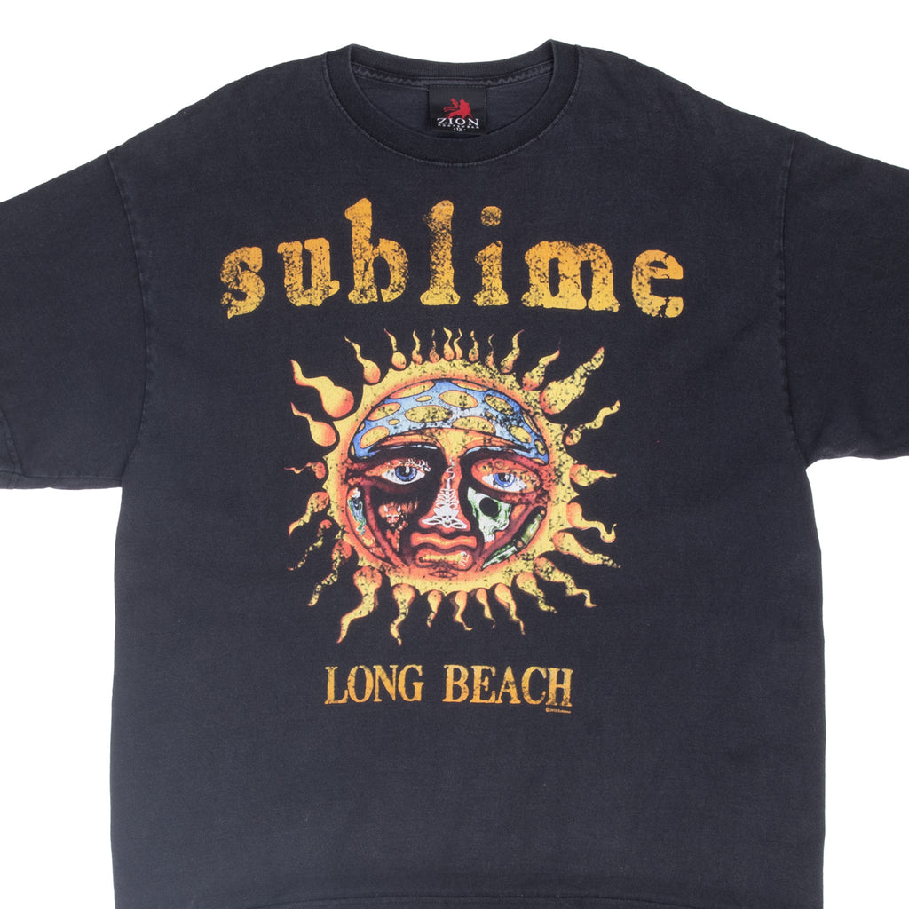 Vintage Sublime Long Beach 2019 Tee Shirt Size XL Made In USA