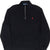 Vintage Polo Ralph Lauren Black Quarter 1/4 Zip Sweater 1990S Size Large

Talon Zipper
