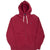 Vintage Ralph Lauren Burgundy Full Zip Hoodie Sweatshirt Size Large