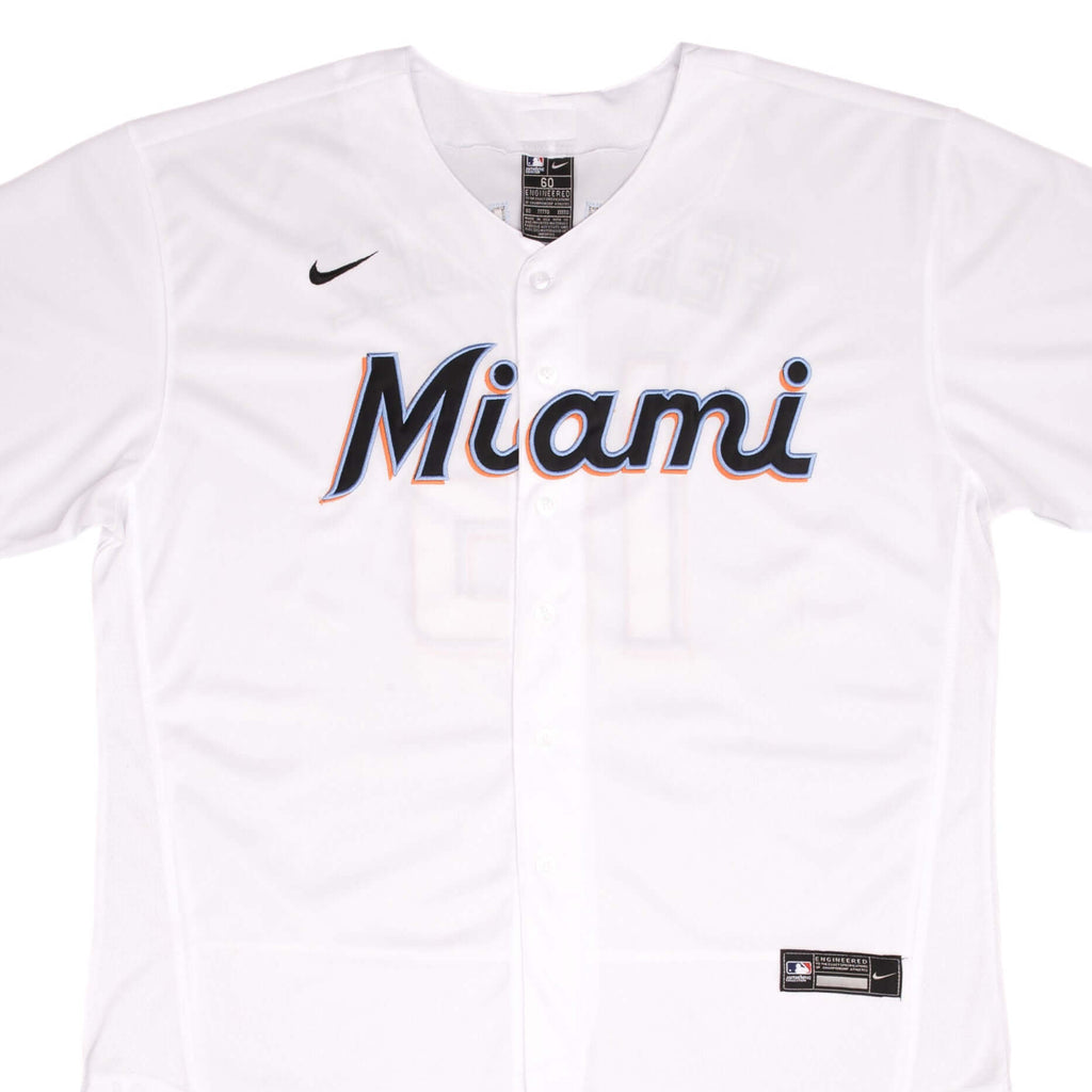 Vintage Mlb Miami Marlins Jose Fernandez #16 2000S Nike Jersey Size 60 Made In Usa