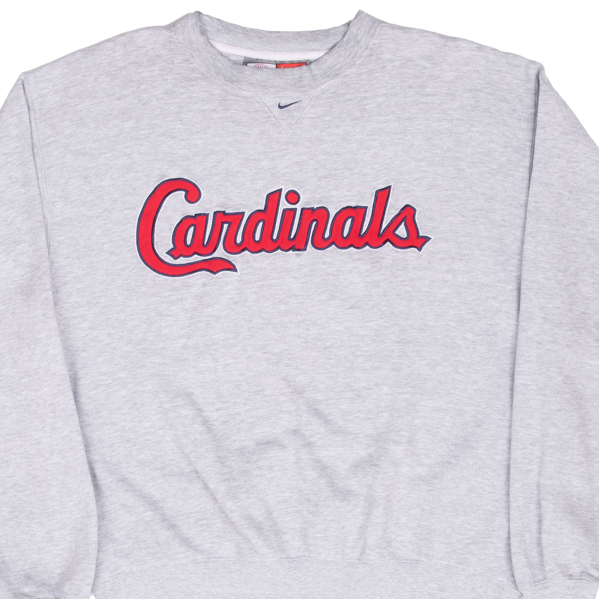 Vintage Mlb St Louis Cardinals Nike Swoosh Sweatshirt 2000S Size Medium