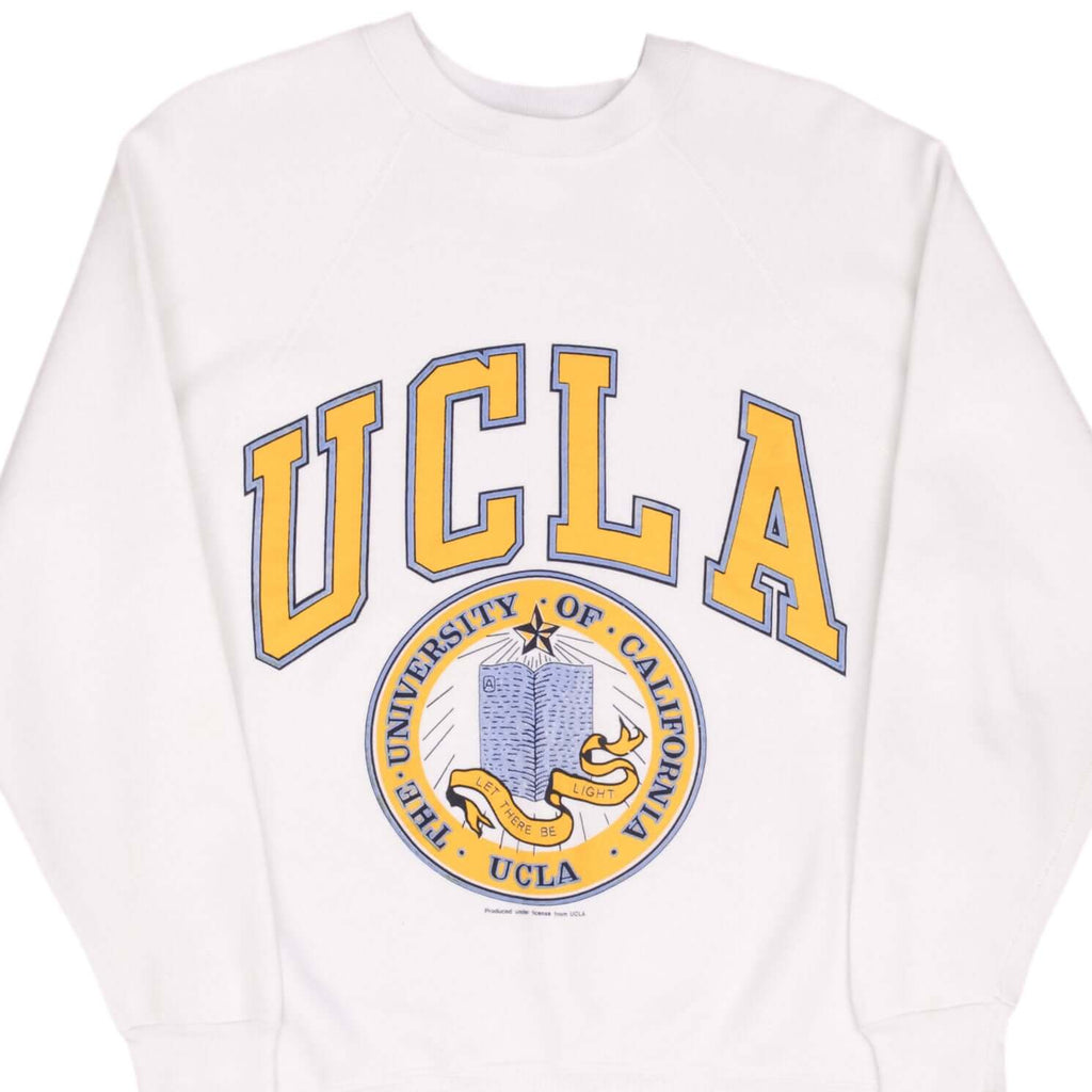 Vintage UCLA Discus Athletic Sweatshirt 1980s Size Medium Made In USA. University Of California Los Angeles