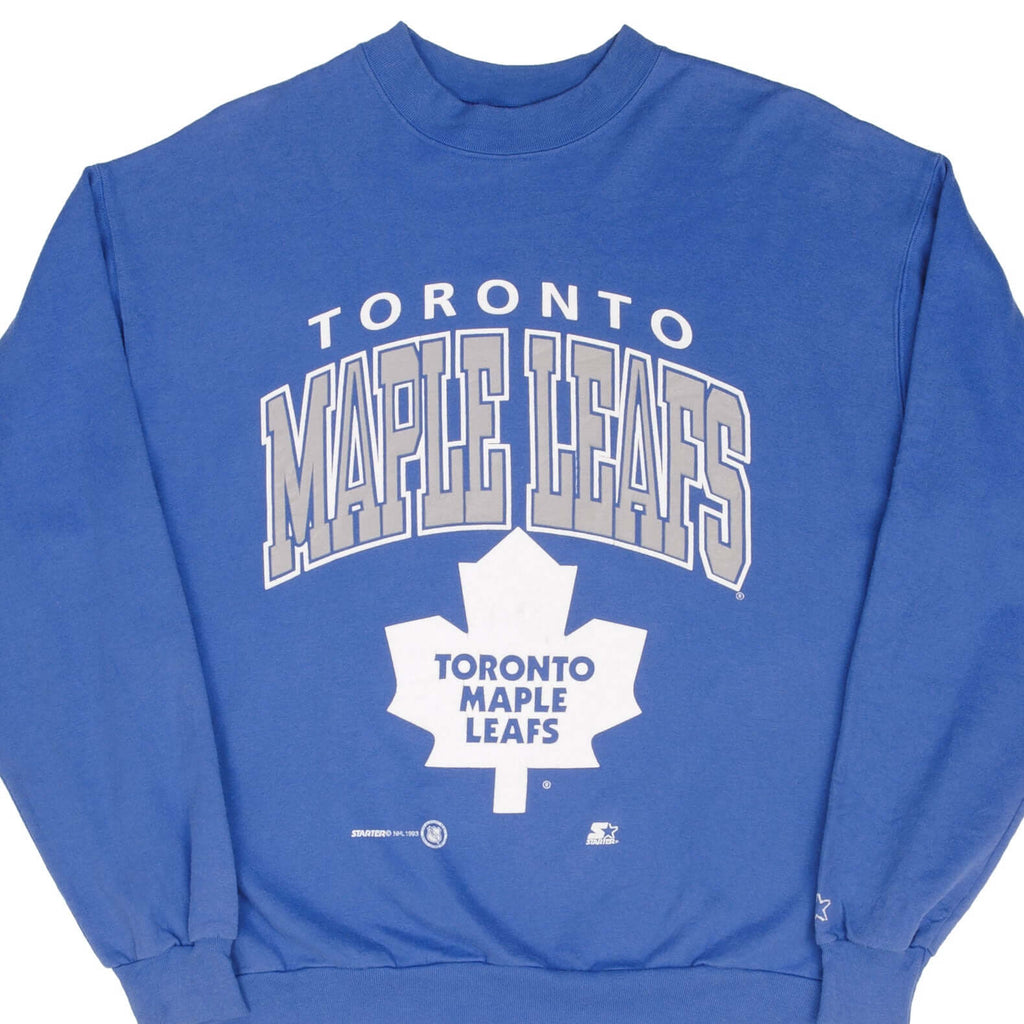 Vintage Nhl Toronto Maple Leafs Sweatshirt 1993 Size Medium