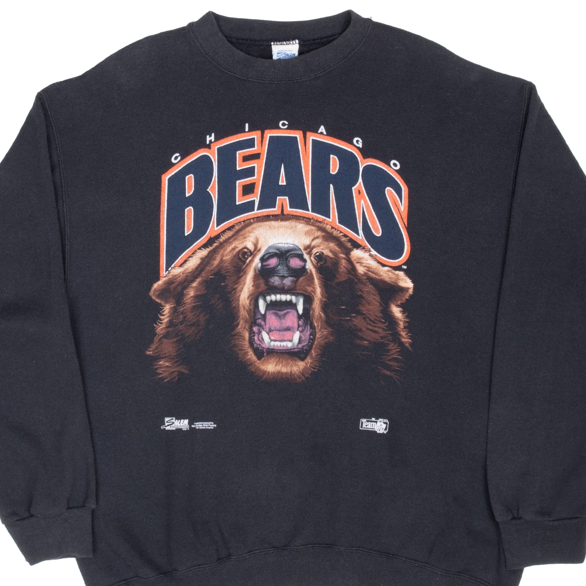 VINTAGE NFL CHICAGO BEARS SWEATSHIRT 1990S XL MADE IN USA