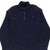 Vintage Polo Ralph Lauren Blue Quarter 1/4 Zip Sweater 1990S Size Large