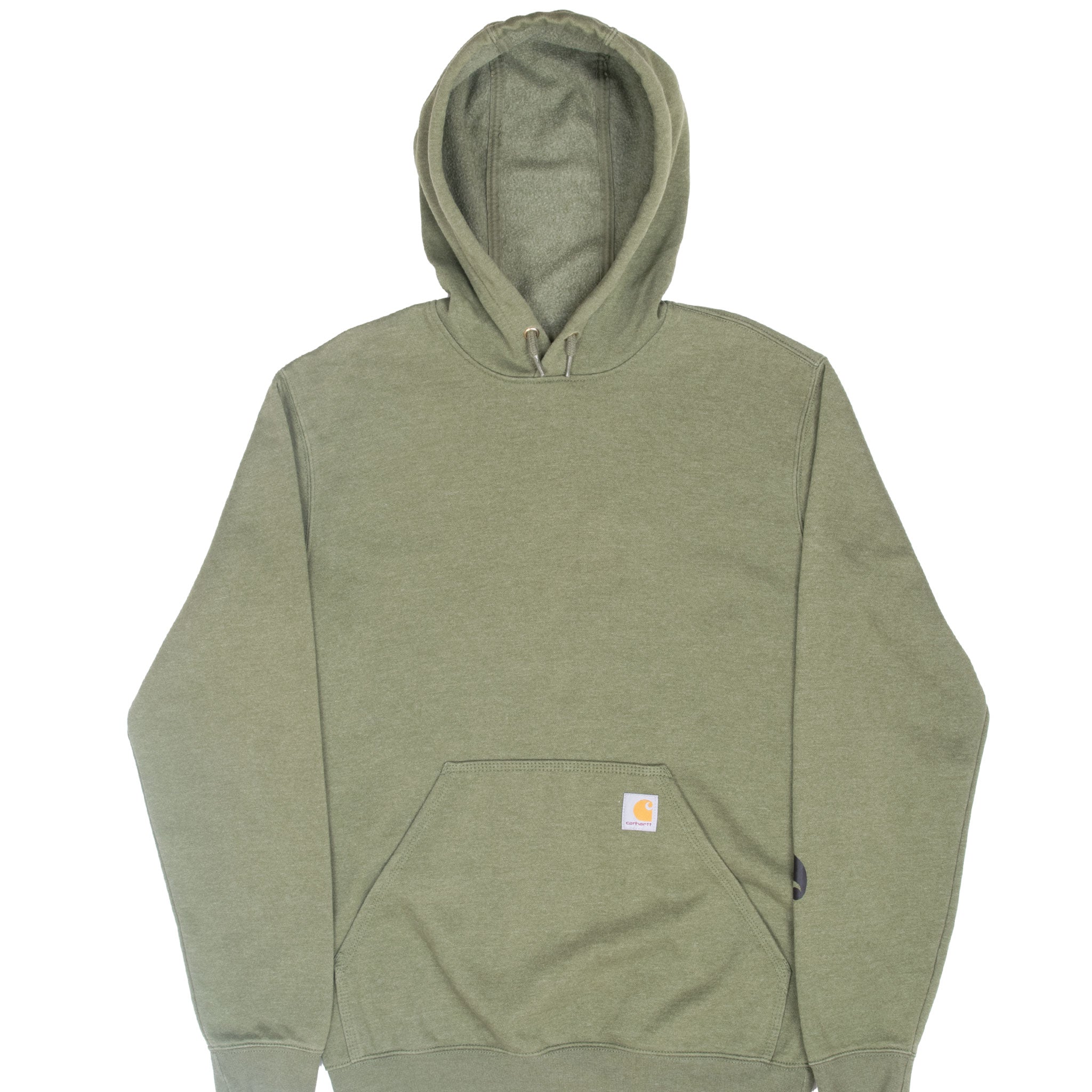 Vintage Carhartt Green Hoodie Sweatshirt 2000S Size Small