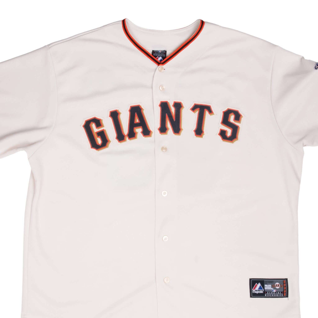Vintage Mlb San Francisco Giants Tim Lincecum #55 World Series 2010 Majestic Jersey Size 2XL Made In Usa