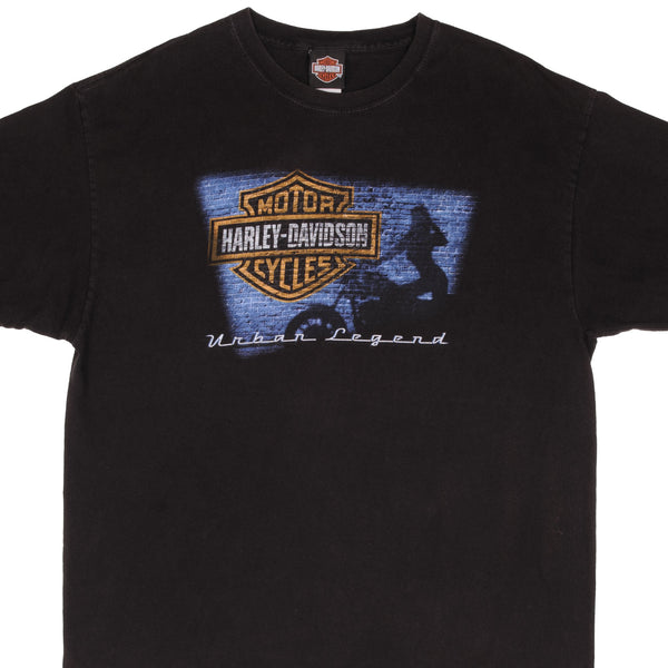 Vintage Harley Davidson Urban Legend Kansas City Tee Shirt 2007 Size XL