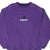 Vintage Adidas Equipment Purple Sweatshirt 1990S Size Large