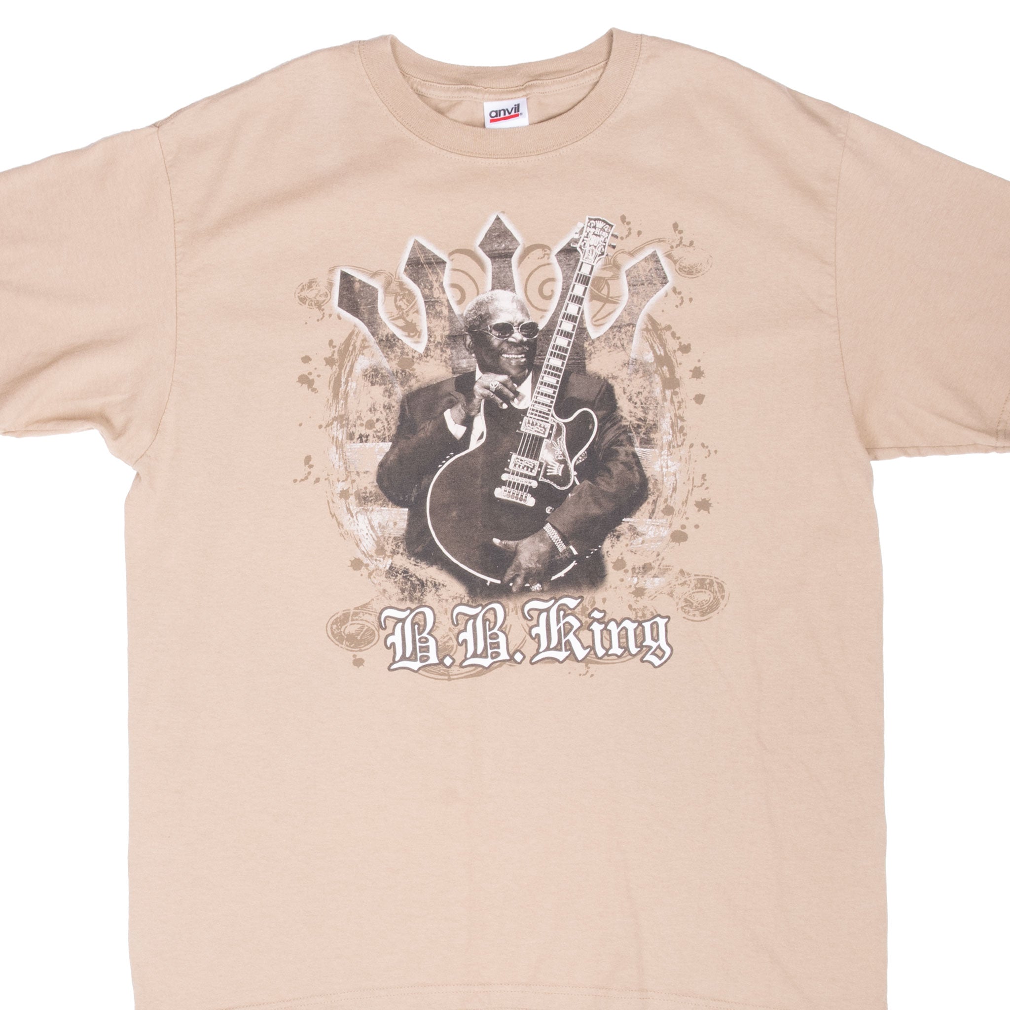 Vintage Bb King World Tour 2009 Tee Shirt Size XL