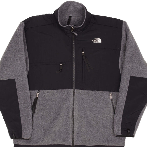 Vintage The North Face Polartec Denali Dark Gray Fleece Jacket Size XL