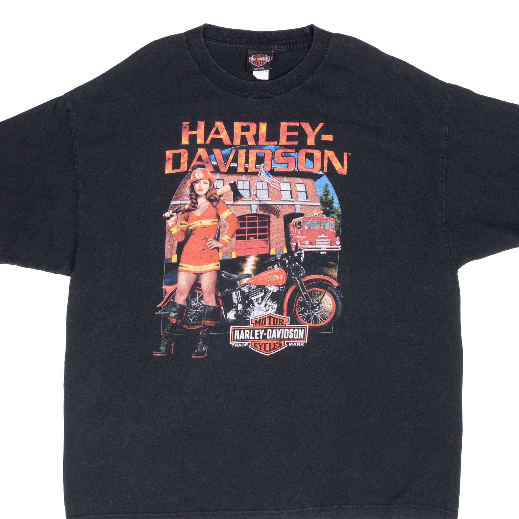 VINTAGE HARLEY DAVIDSON LAS VEGAS TEE SHIRT 2002 2XL MADE IN USA