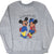 Front of gray Disney sweatshirt with Mickey and Minnie Mouse Washington, D.C. graphic