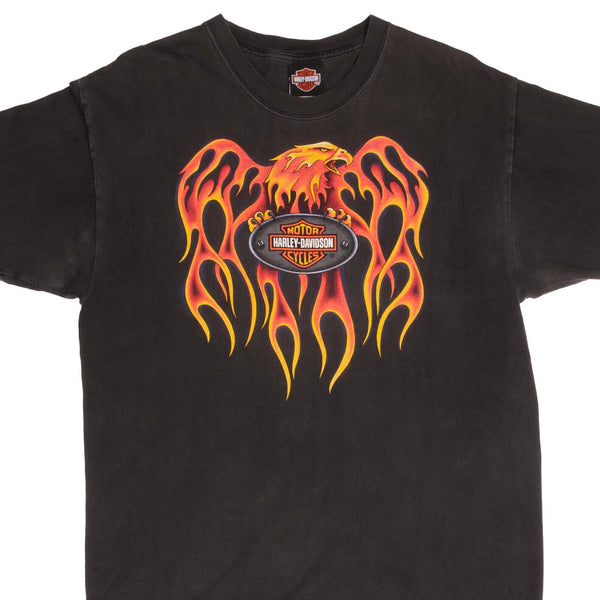 Vintage Harley Davidson Motor Cycles Orlando Florida 2000 Size Large Made In USA