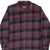 Vintage Red And Black Check Plaid Flannel Shirt 1990S Size Medium