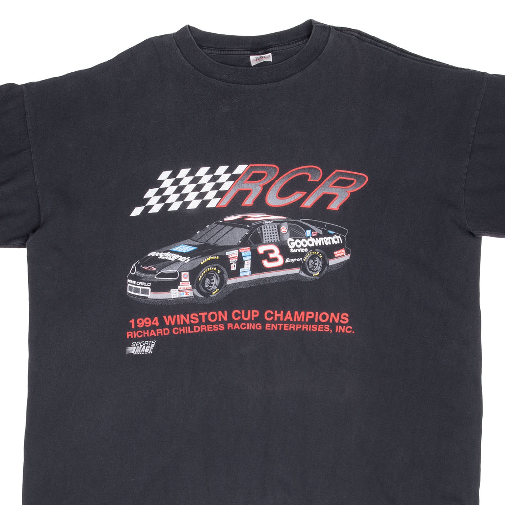 VINTAGE NASCAR RACING DALE EARNHARDT 1994 WINSTON CUP TEE SHIRT 2XL MADE IN USA