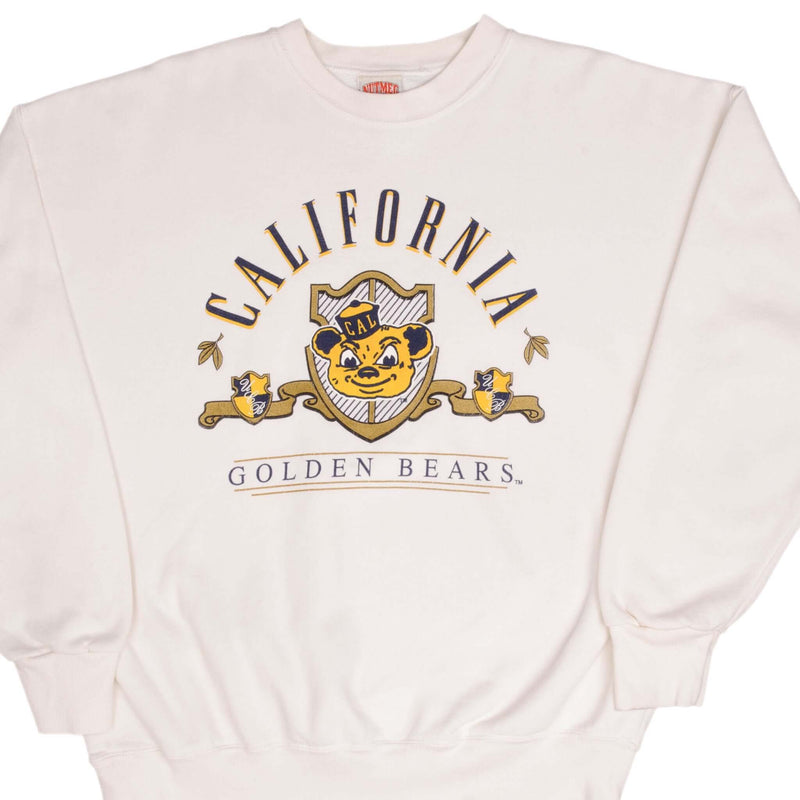 VINTAGE UNIVERSITY OF CALIFORNIA BERKELEY UCB SWEATSHIRT 1990S XL MADE IN USA