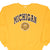 Vintage Ncaa University Of Michigan 1990S Yellow Sweatshirt Size XL