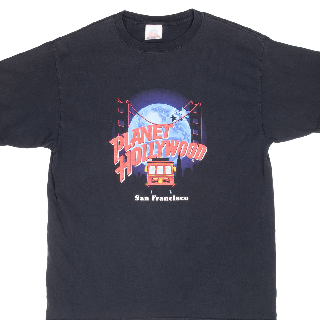 Vintage Planet Hollywood San Francisco 1991 Tee Shirt Size Large Made In Usa