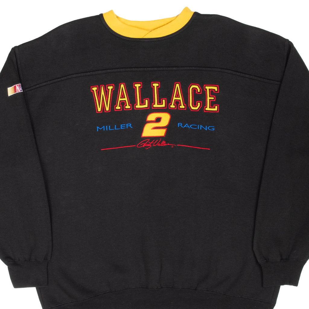 VINTAGE NASCAR RUSTY WALLACE 2 SWEATSHIRT 1990S SIZE XL
