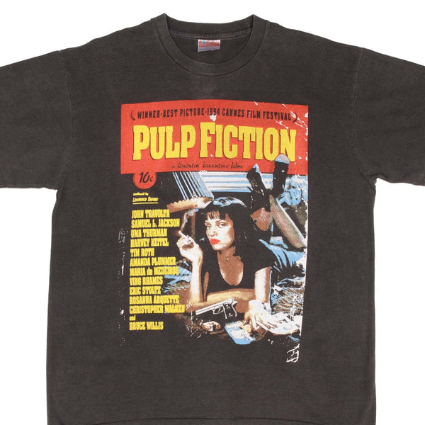 Bootleg Pulp Fiction Tarantino Tee Shirt Size XL Single Stitch