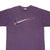 Vintage Nike Big Swoosh Purple Tee Shirt Late 1990S Size XL Made In USA