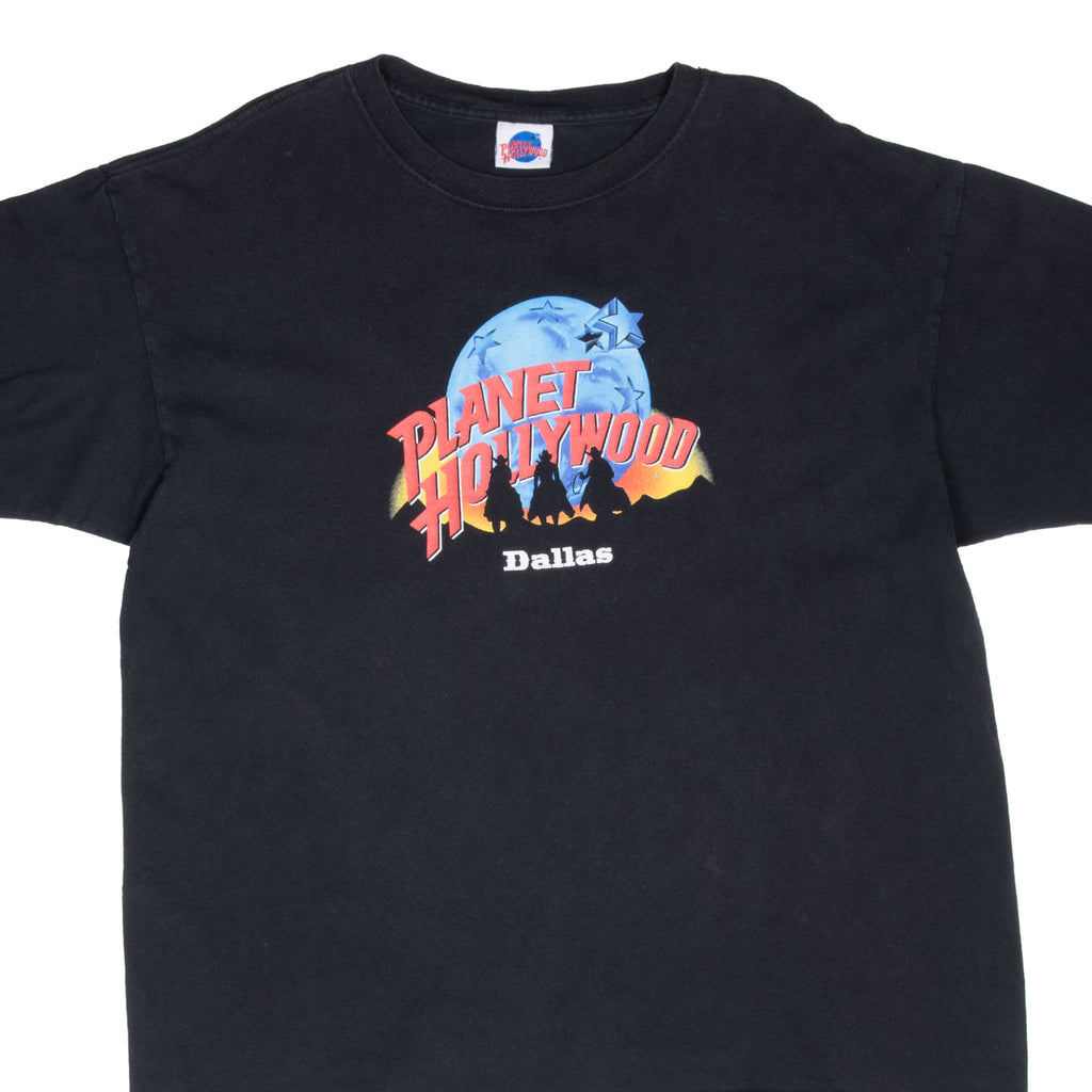Vintage Planet Hollywood Dallas 1991 Tee Shirt Size XL