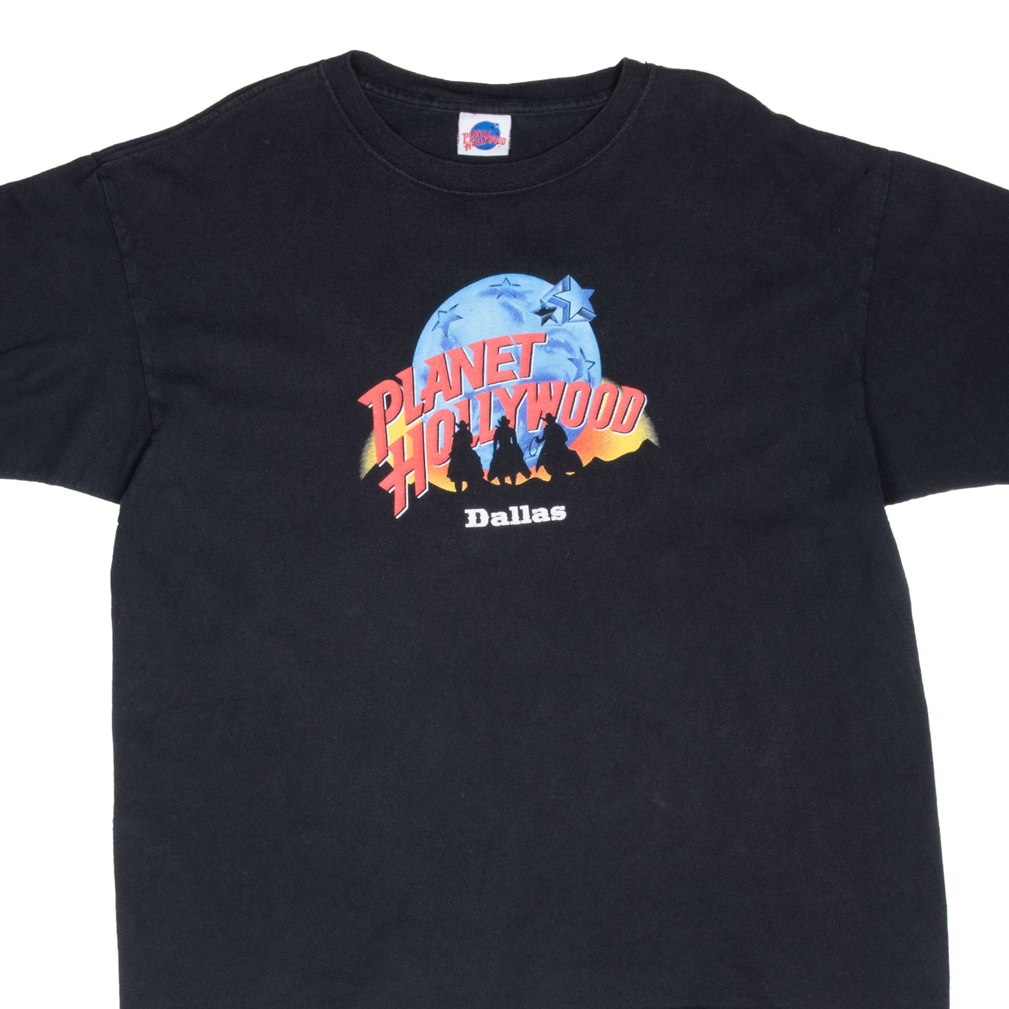 Vintage Planet Hollywood Dallas 1991 Tee Shirt Size XL