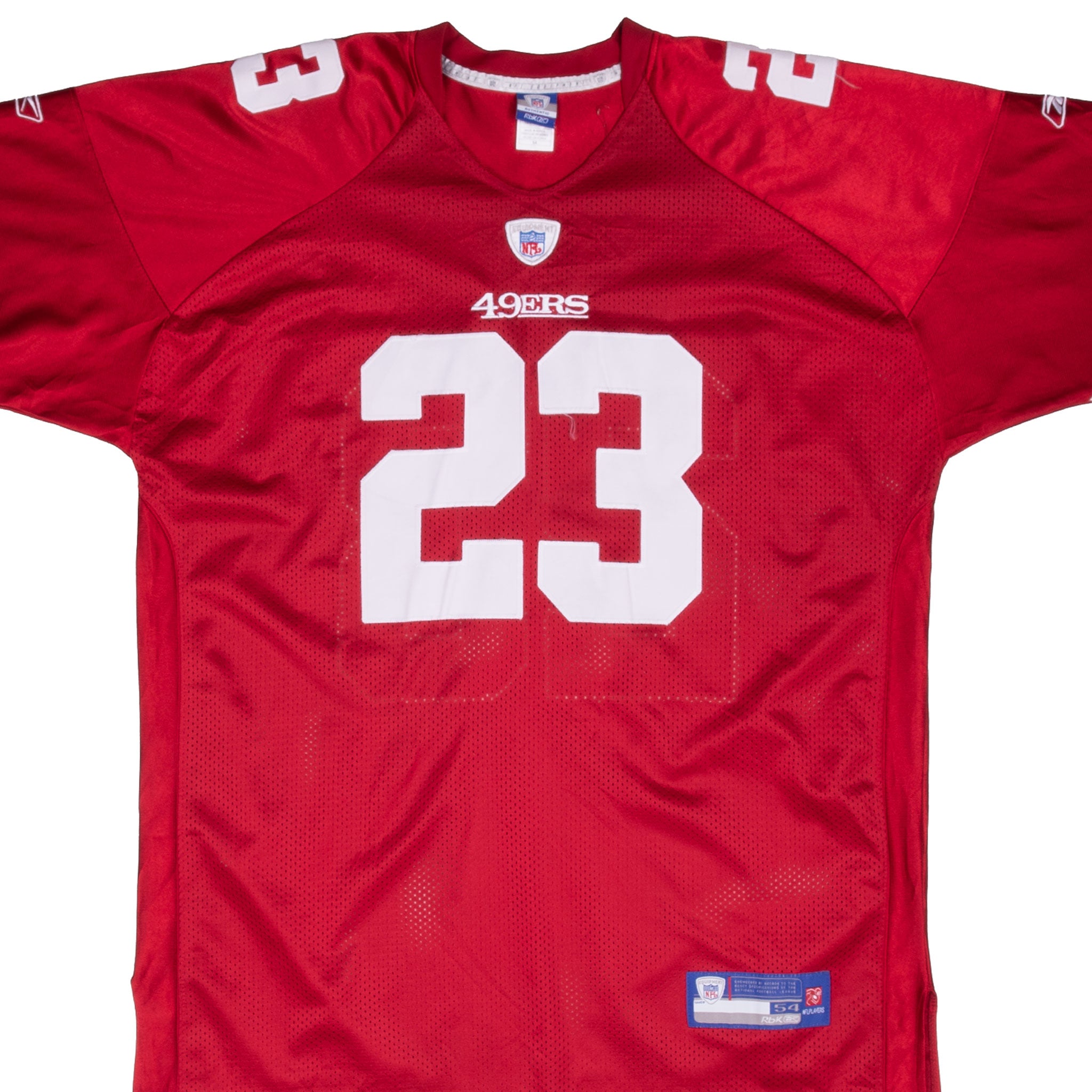 Vintage Nfl San Francisco 49Ers Mays #23 Reebok Jersey Size 54
