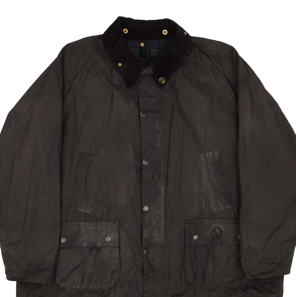 Vintage Barbour Classic Bedale Wax Jacket Size 52 Made In England
