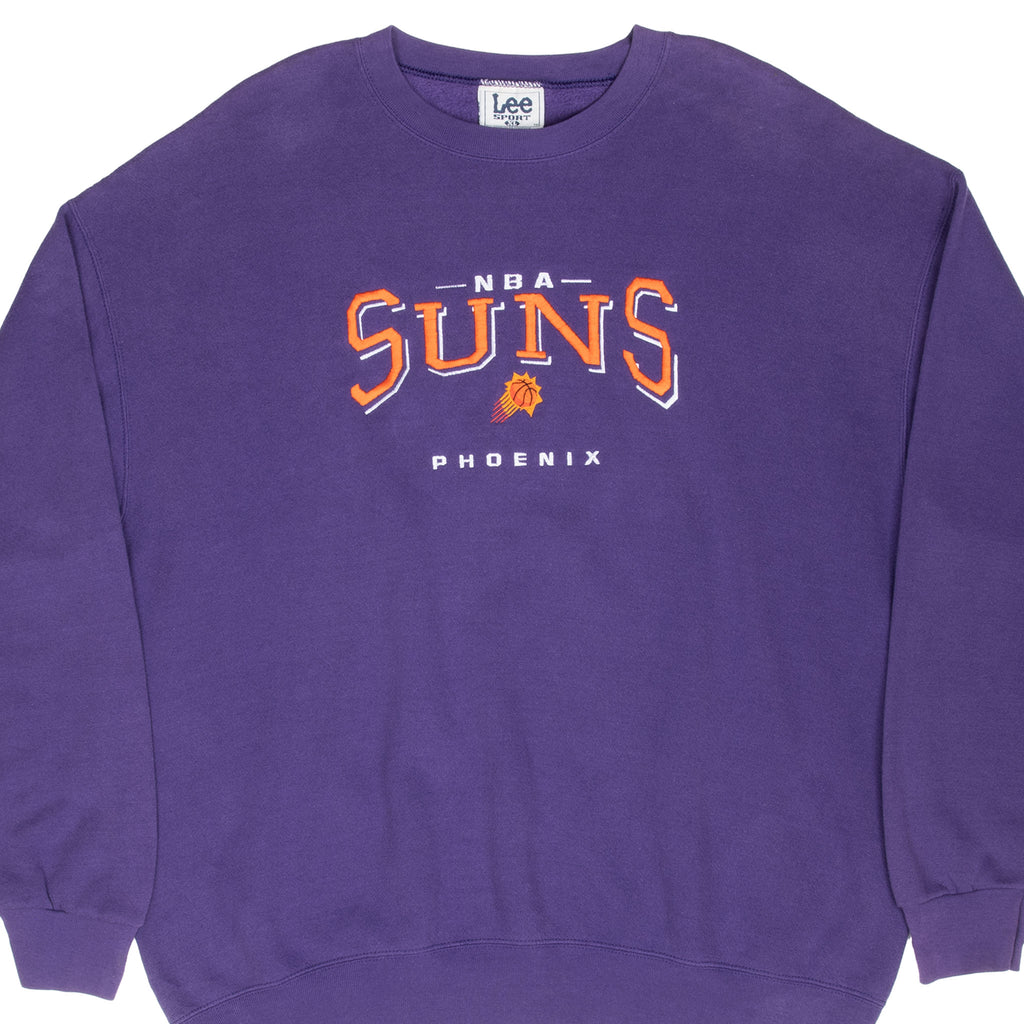 Vintage Nba Phoenix Suns Embroidered Sweatshirt 1990S Size XL