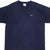 Vintage Nike Small Swoosh Embroidered Blue Tee Shirt Late 1990s Size XL Made In USA.