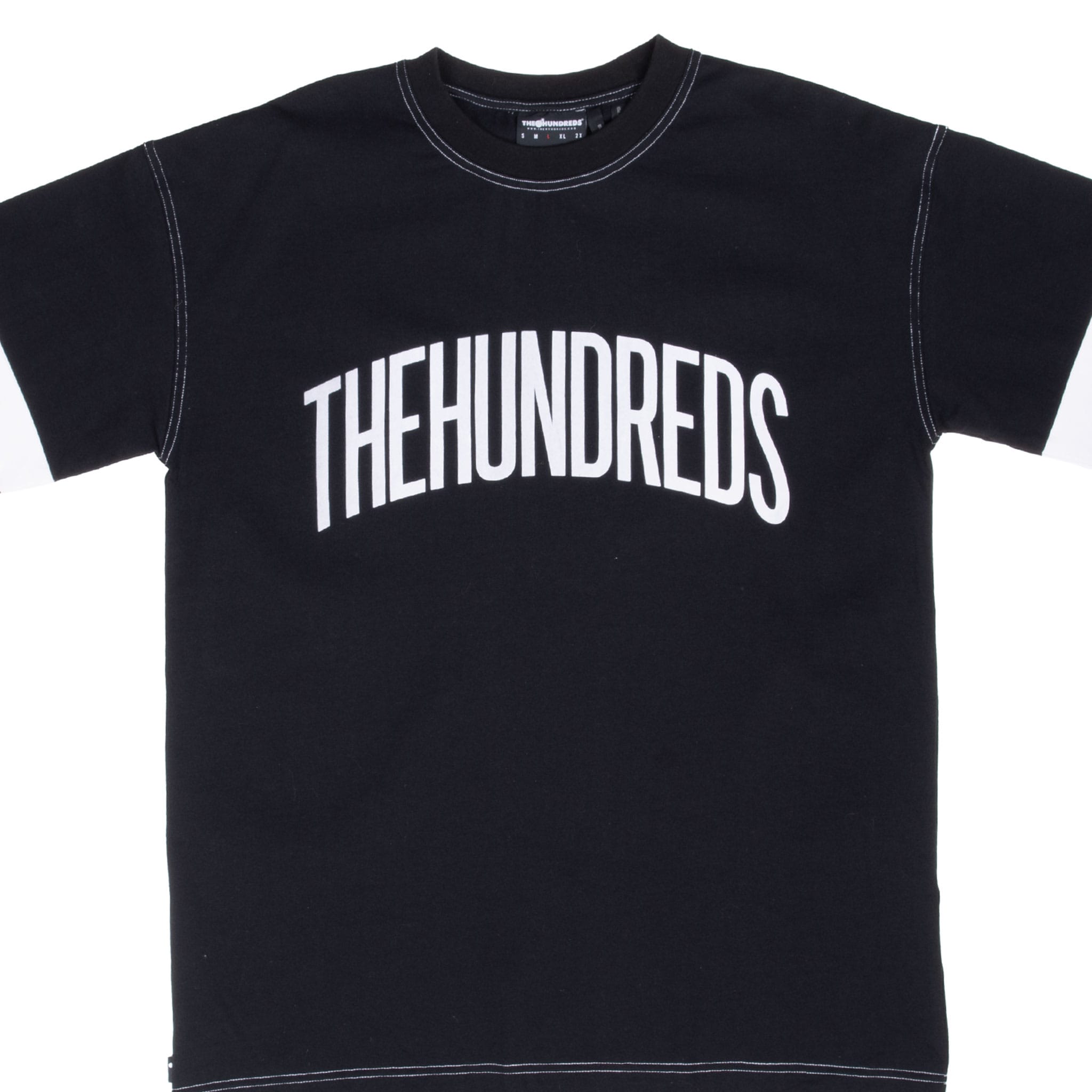 THE HUNDREDS BLACK TEE SHIRT SIZE LARGE DEADSTOCK