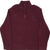 VINTAGE POLO RALPH LAUREN BURGUNDY QUARTER 1/4 ZIP SWEATER 1990S XL