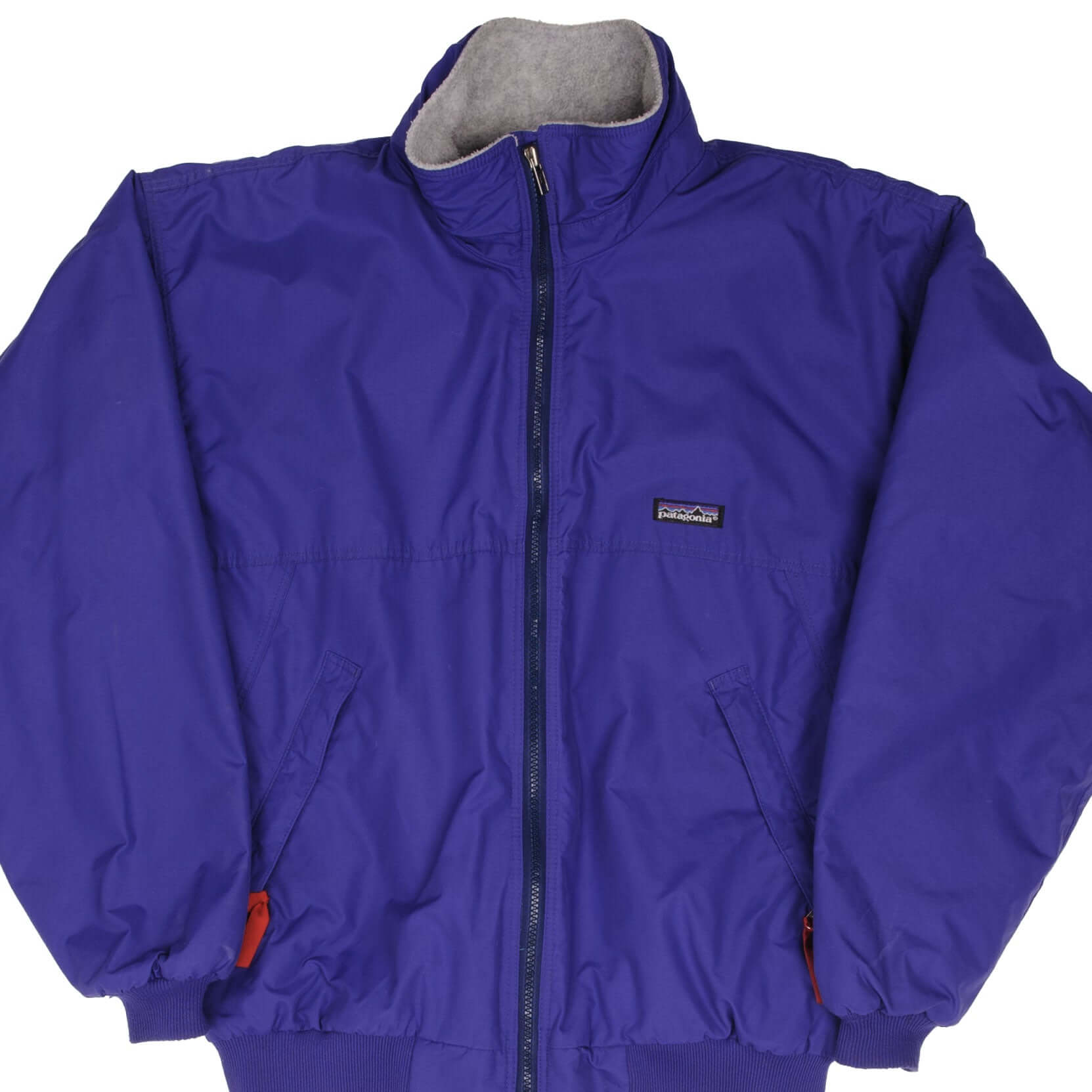 Vintage Patagonia Windbreaker Purple Jacket 1990S Size Medium Made In Usa  Style 38181