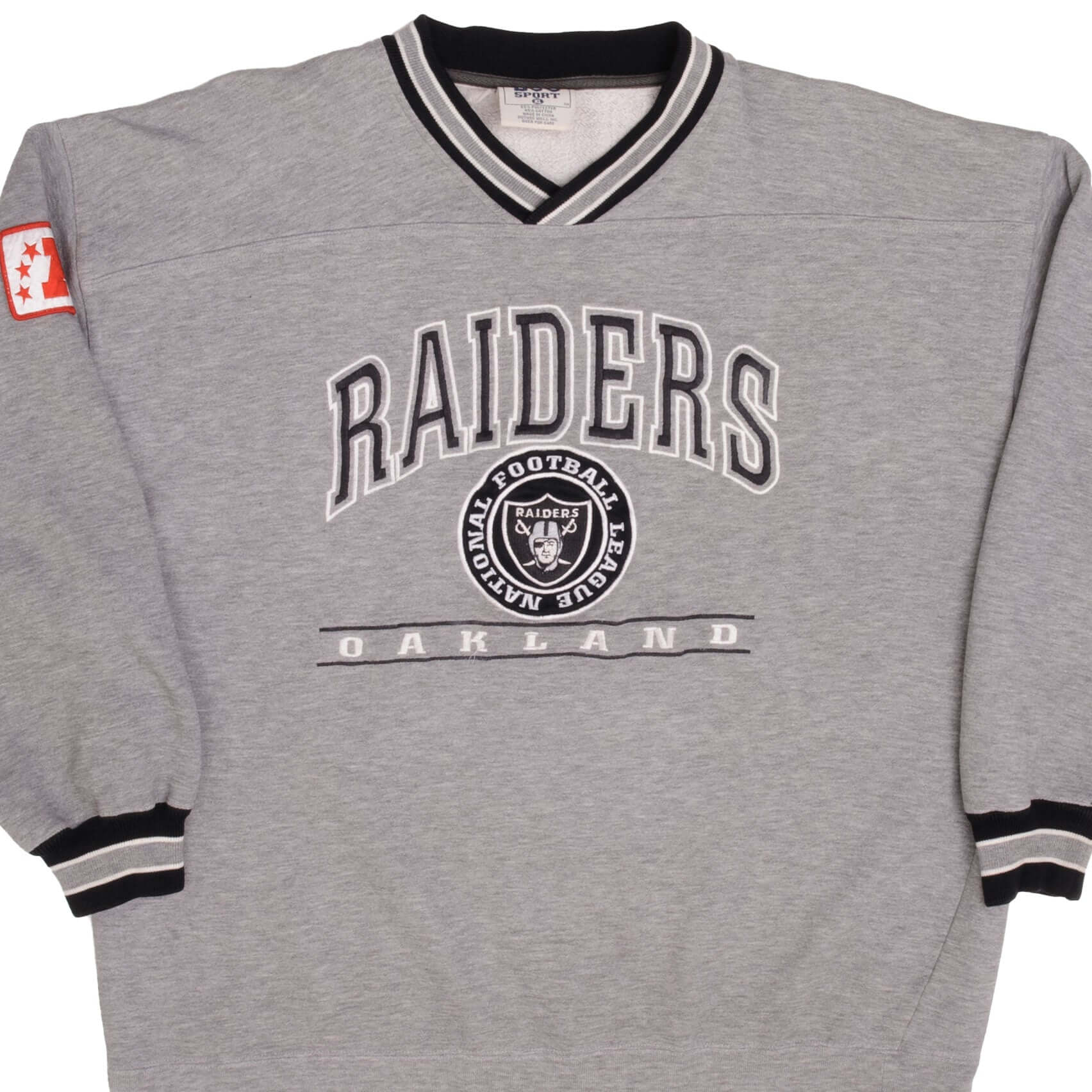 Vintage NFL Oakland Raiders American Football Conference Sweatshirt Size XL