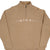 Vintage Nike Spell Out Quarter Zip Beige Sweatshirt 1990S Size XL