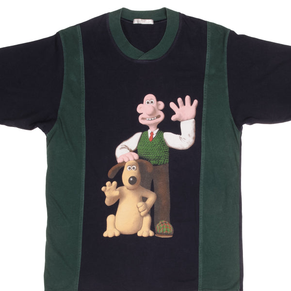 VINTAGE WALLACE AND GROMIT MARK AND SPENCER 1989 TEE SHIRT SIZE SMALL