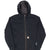VINTAGE CARHARTT HEAVYWEIGHT SHERPA LINED FULL ZIP BLACK HOODIE LARGE DEADSTOCK