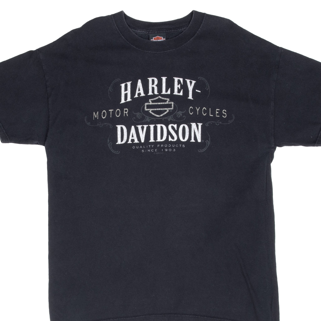 Vintage Harley Davidson Fairbanks Alaska 2006 Tee Shirt Size Large Made In Usa