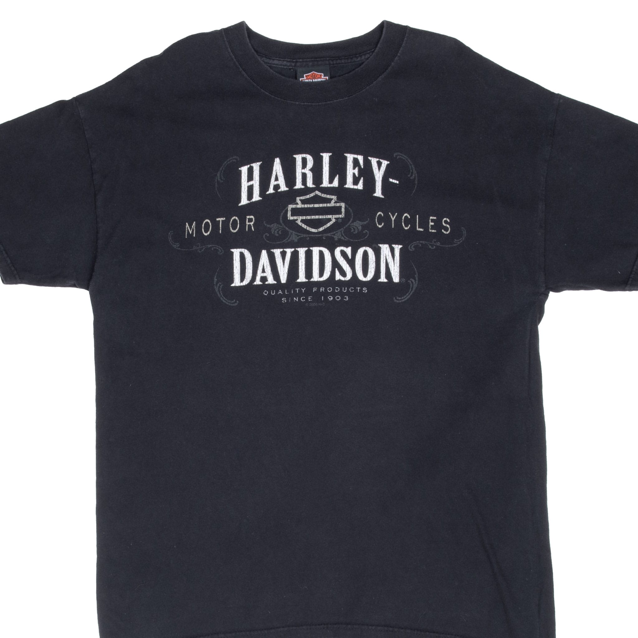 VINTAGE HARLEY DAVIDSON FAIRBANKS ALASKA 2006 TEE SHIRT LARGE MADE IN USA