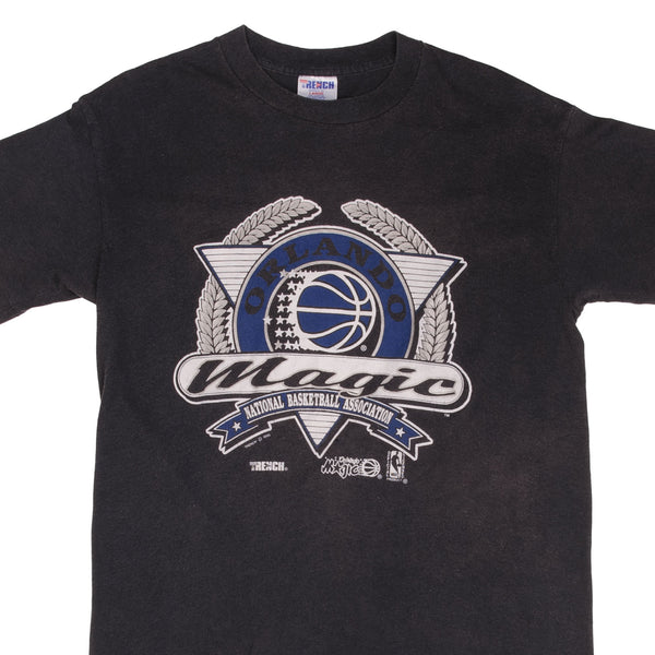 Vintage NBA Orlando Magic 1992 Tee Shirt Size Medium Made In USA With Single Stitch Sleeves