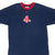 VINTAGE NIKE MLB BOSTON RED SOX CENTER SWOOSH RINGER TEE SHIRT 2006 MEDIUM