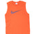 Vintage Nike Big Swoosh Orange Tank Top Tee Shirt 1990S Large Made In Usa